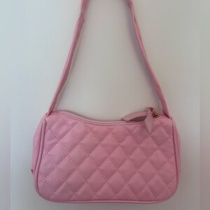 Pink mini shoulder bag